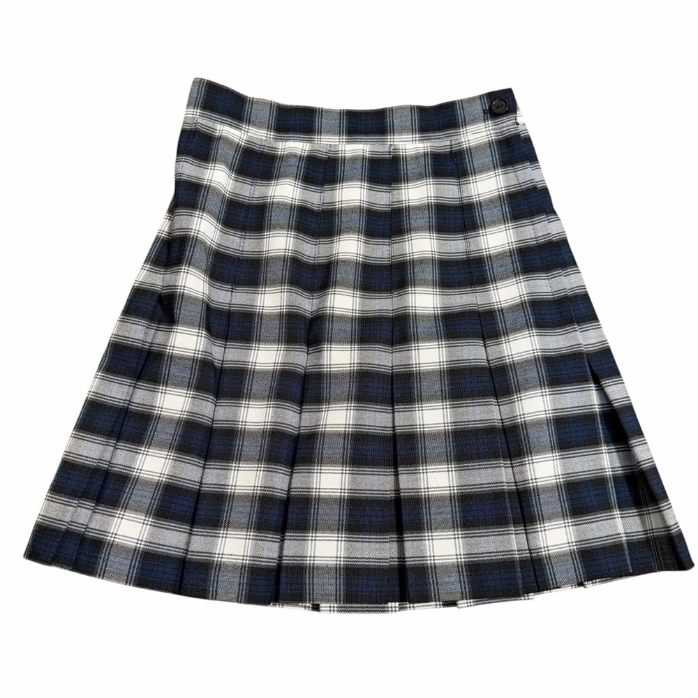 Flynn O'Hara Girls Pleated Uniform Skirt | Plaid | Size 8